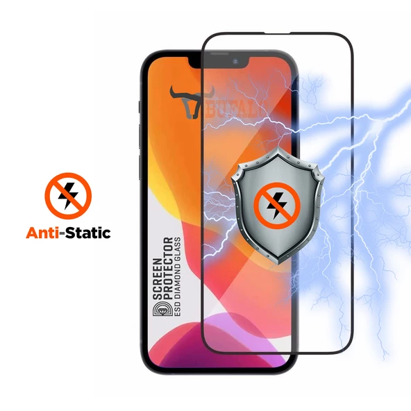 Bufalo iPhone 14 Plus ESD Anti Static Cam Ekran Koruyucu - Resim 3