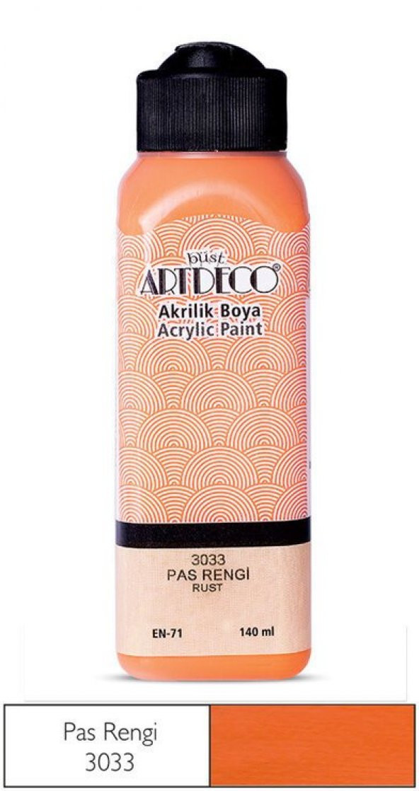 Artdeco Yeni Formül Akrilik Boya 140 ml 3033 Pas Rengi ürün görseli 1