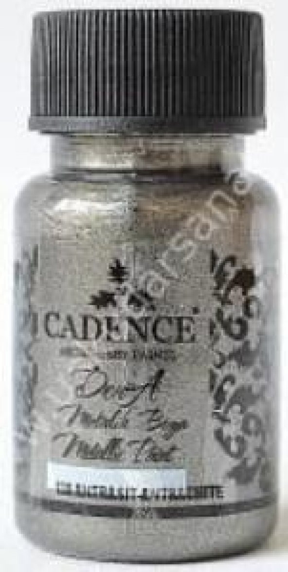 Cadence Dora Metalik Boya 50ml 138 Antrasit ürün görseli 1