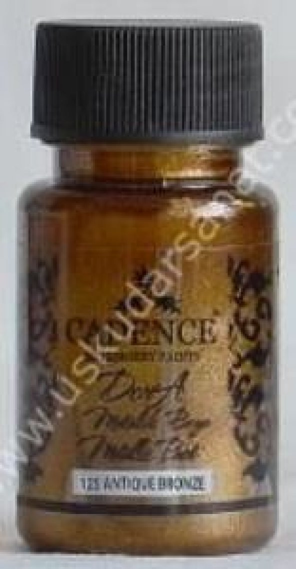 Cadence Dora Metalik Boya 50ml 125 Antique Bronze ürün görseli 1