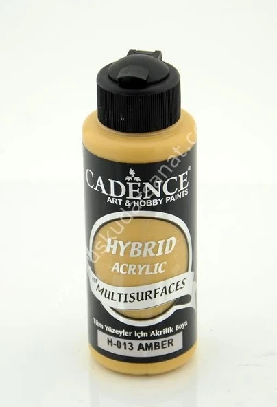 Cadence Hybrid Multisurfaces Akrilik Boya 120ml  H-013 AMBER ürün görseli 1