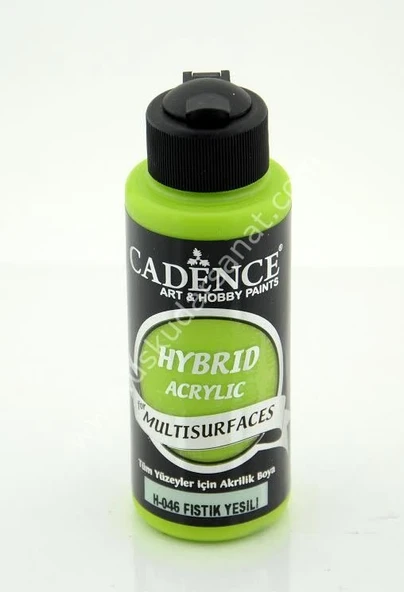 Cadence Hybrid Multisurfaces Akrilik Boya 120ml  H-046 FISTIK YEŞİLİ ürün görseli 1