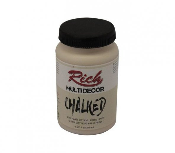 Rich Multi Decor Chalked Akrilik Boya 250ml. 4510 PARİS KETENİ ürün görseli 1