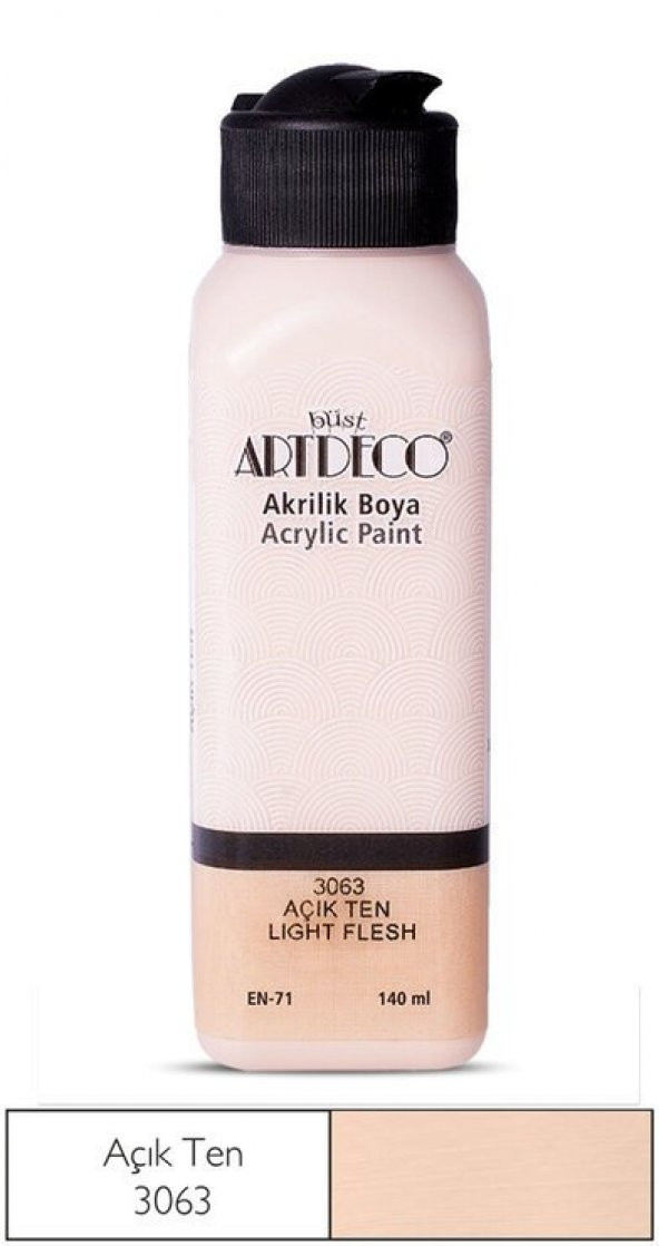 Artdeco Yeni Formül Akrilik Boya 140 ml 3063 Açık Ten Rengi ürün görseli 1
