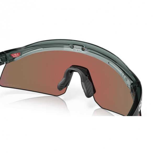 Oakley Hydra Bisiklet Güneş Gözlüğü Crystal Black Prizm Violet ürün görseli 1