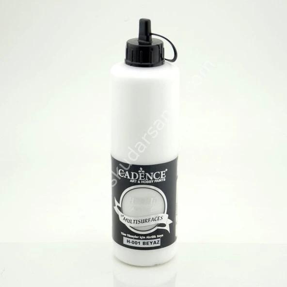 Cadence Hybrid Multisurfaces Akrilik Boya 500ml H-001 BEYAZ ürün görseli 1