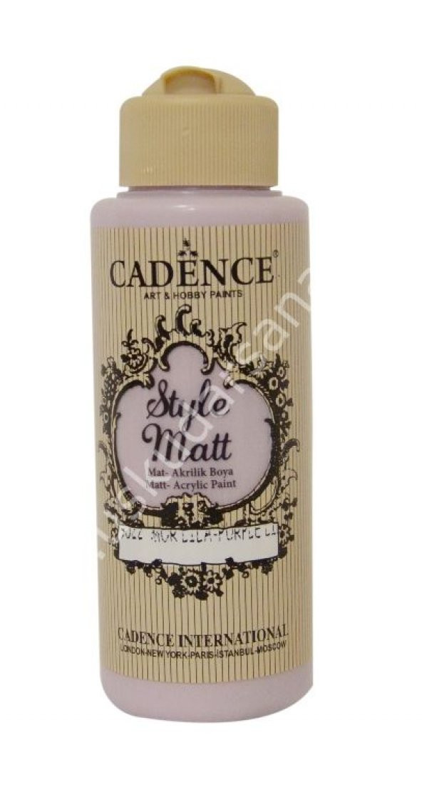 Cadence Style Matt Akrilik Boya 120ml 9022 Mor lila Mor liliac ürün görseli 1