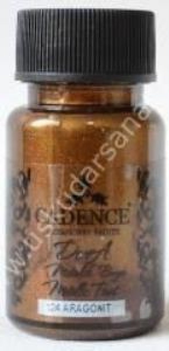 Cadence Dora Metalik Boya 50ml 124 Aragonit Gold ürün görseli 1