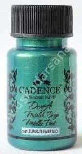 Cadence Dora Metalik Boya 50ml 141 Zümrüt ürün görseli 1