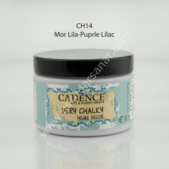 Cadence Very Chalky Home Decor CH14-MOR LiLA 150ml ürün görseli 1