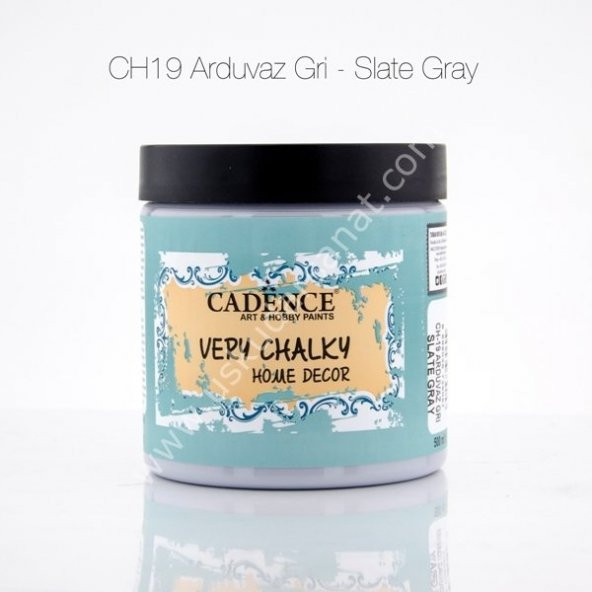 Cadence Very Chalky Home Decor CH19-ARDUVAZ GRi 500ml ürün görseli 1