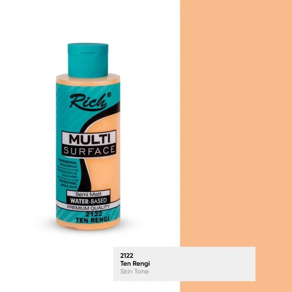 Rich Multi Surface Her Yüzey İçin Akrilik Boya 120 cc. 2122 TEN RENGİ ürün görseli 1