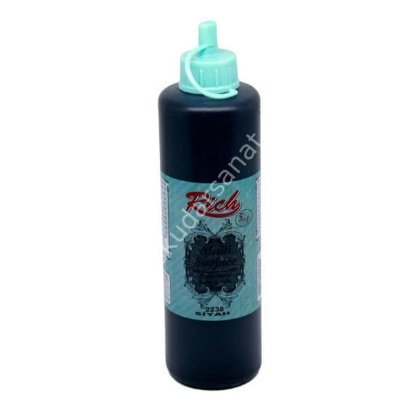 Rich Multi Surface Her Yüzey İçin Akrilik Boya 500 cc. 2238 SİYAH ürün görseli 1