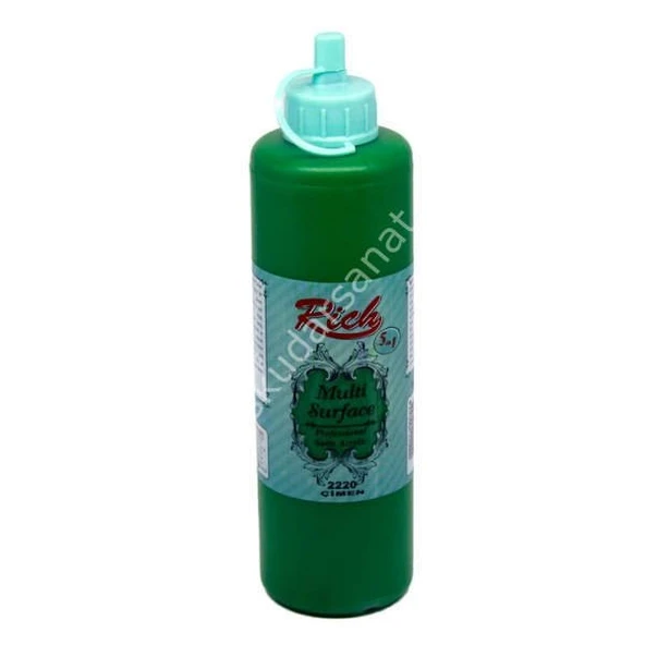 Rich Multi Surface Her Yüzey İçin Akrilik Boya 500 cc. 2220 ÇİMEN ürün görseli 1