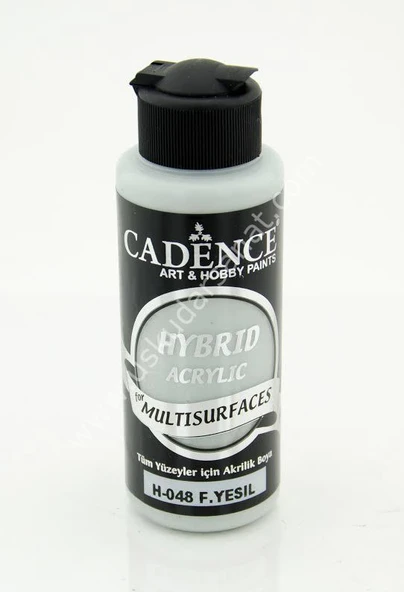 Cadence Hybrid Multisurfaces Akrilik Boya 120ml  H-048 F.YEŞİL ürün görseli 1