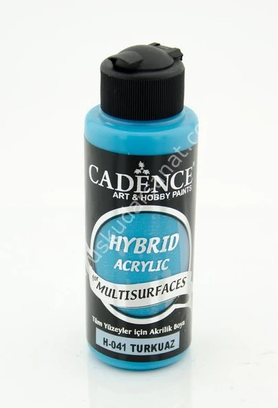 Cadence Hybrid Multisurfaces Akrilik Boya 120ml  H-041 TURKUAZ ürün görseli 1