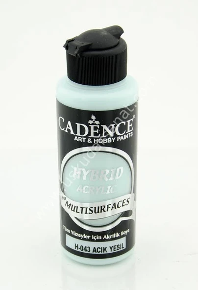 Cadence Hybrid Multisurfaces Akrilik Boya 120ml  H-043 AÇIK YEŞİL ürün görseli 1
