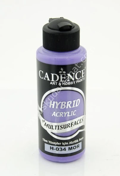 Cadence Hybrid Multisurfaces Akrilik Boya 120ml  H-034 MOR ürün görseli 1