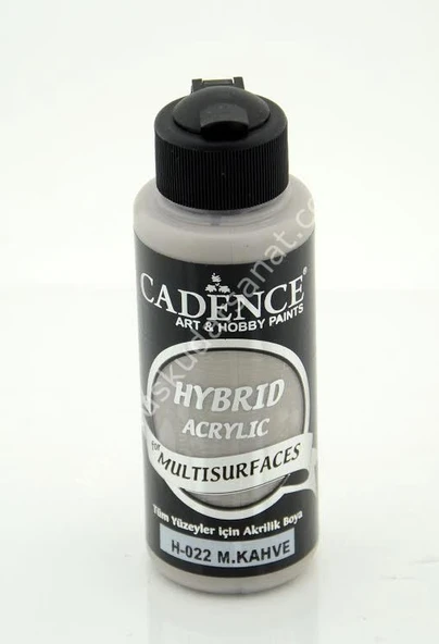 Cadence Hybrid Multisurfaces Akrilik Boya 120ml  H-022 M.KAHVE ürün görseli 1