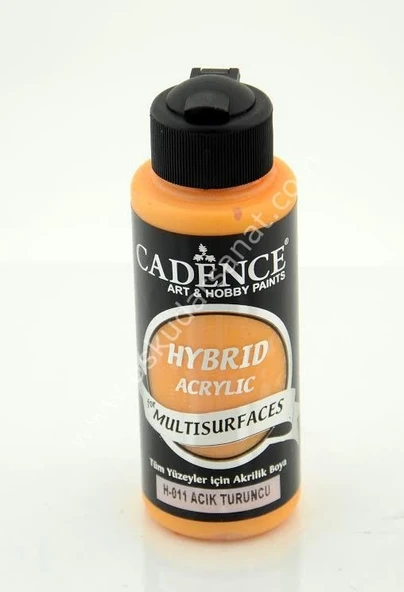 Cadence Hybrid Multisurfaces Akrilik Boya 120ml  H-011 AÇIK TURUNCU ürün görseli 1
