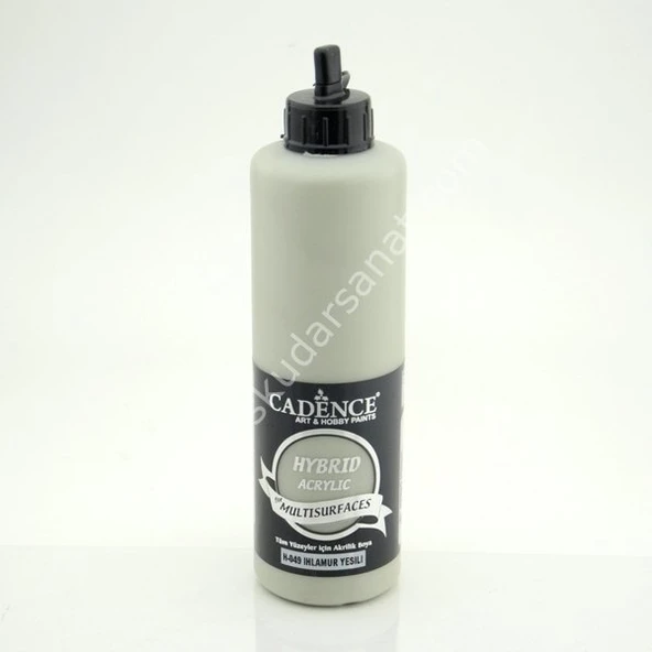 Cadence Hybrid Multisurfaces Akrilik Boya 500ml H-049 IHLAMUR YEŞİLİ ürün görseli 1