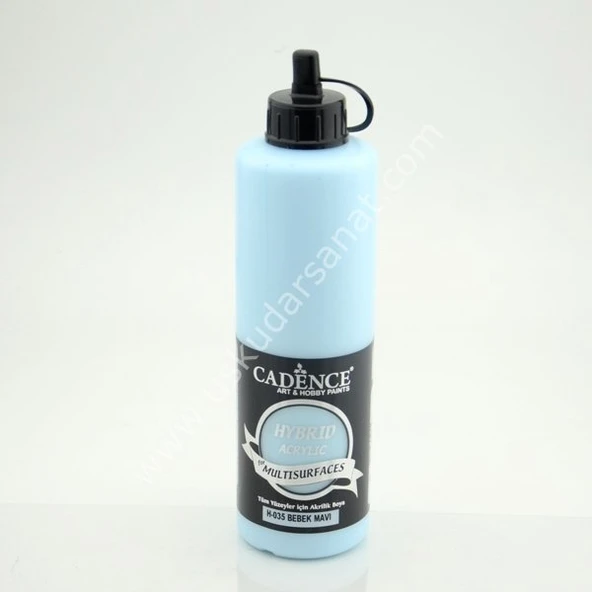 Cadence Hybrid Multisurfaces Akrilik Boya 500ml H-035 BEBEK MAVİ ürün görseli 1