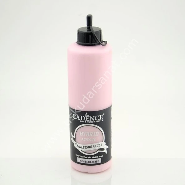 Cadence Hybrid Multisurfaces Akrilik Boya 500ml H-024 BEBEK PEMBE ürün görseli 1