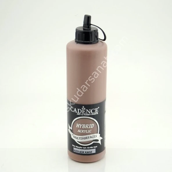 Cadence Hybrid Multisurfaces Akrilik Boya 500ml H-019 AÇIK KAHVE ürün görseli 1