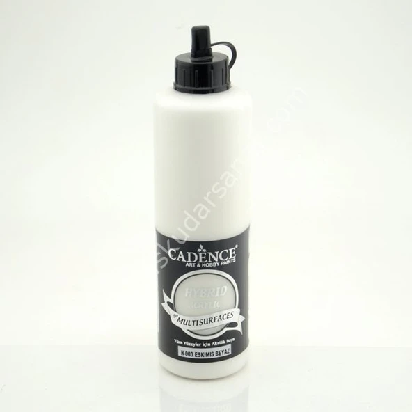 Cadence Hybrid Multisurfaces Akrilik Boya 500ml H-003 ESKİMİŞ BEYAZ ürün görseli 1