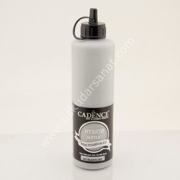 Cadence Hybrid Multisurfaces Akrilik Boya 500ml H-073 SOLGUN KİL GRİSİ ürün görseli 1