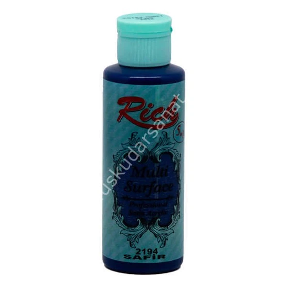 Rich Multi Surface Her Yüzey İçin Akrilik Boya 130 cc. 2194 SAFİR ürün görseli 1