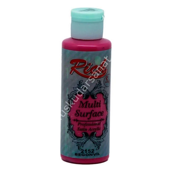 Rich Multi Surface Her Yüzey İçin Akrilik Boya 130 cc. 2152 BEGONYA ürün görseli 1