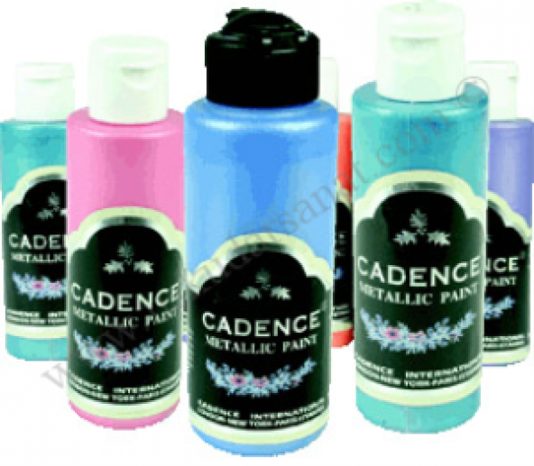 Cadence Metalik Sedefli Boya 120ml 203 Mavi ürün görseli 1