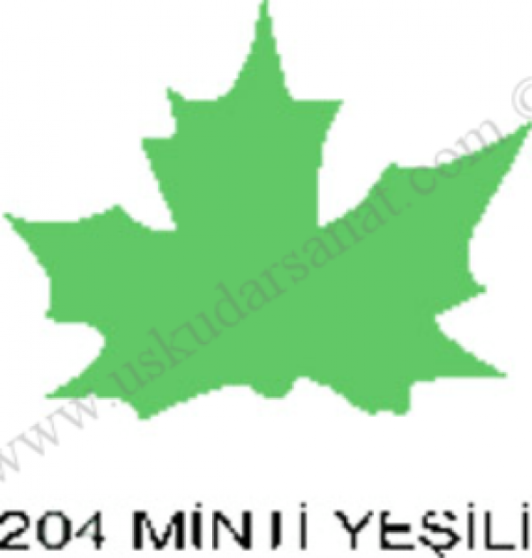 Cadence Metalik Sedefli Boya 120ml 204 Minti Yeşili ürün görseli 1
