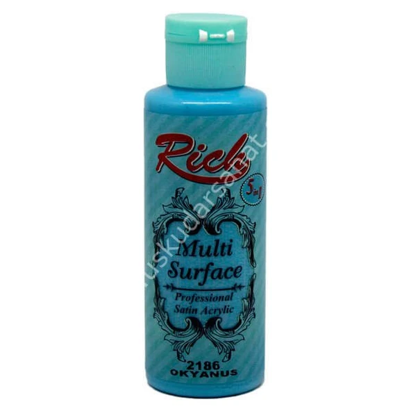 Rich Multi Surface Her Yüzey İçin Akrilik Boya 130 cc. 2186 OKYANUS ürün görseli 1