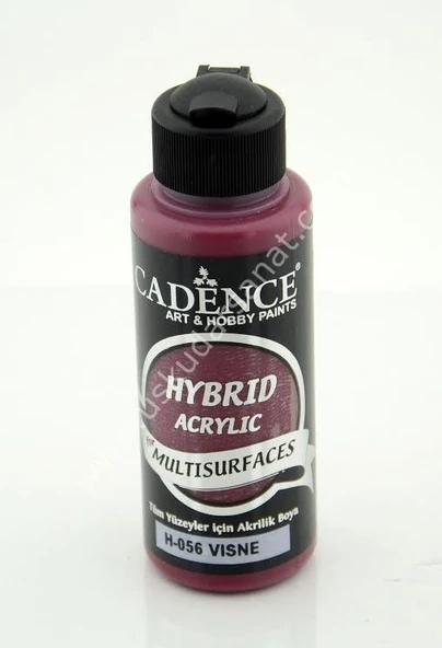 Cadence Hybrid Multisurfaces Akrilik Boya 120ml  H-056 VİŞNE ürün görseli 1