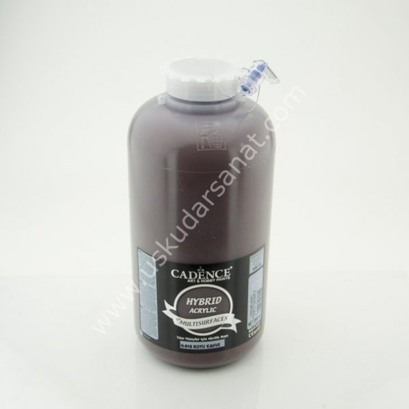 Cadence Hybrid Multisurfaces Akrilik Boya 2 Litre H-018 KOYU KAHVE ürün görseli 1