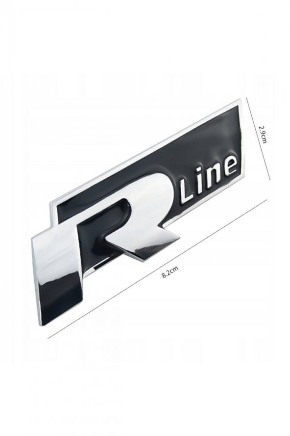 R-line Yapıştırmalı Logo-siyah / Yacı147 ürün görseli 1