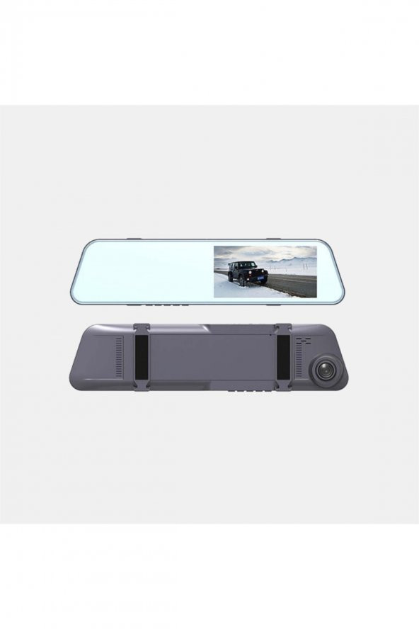 4.3 Inç Ips Dokunmatik Ekran Full Hd Dikiz Ayna Araç Kamerası ürün görseli 1