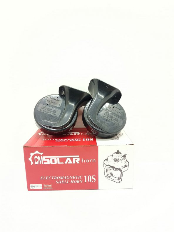 12V TEK FİŞLİ DAT KORNA 510 HZ İNCE 410 HZ KALIN ürün görseli 1