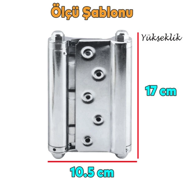 Yaylı Menteşe No 36 lık Katyum Bar ve Kapı Menteşesi Kovboy Menteşe No:36 (1 Çift) ürün görseli 1