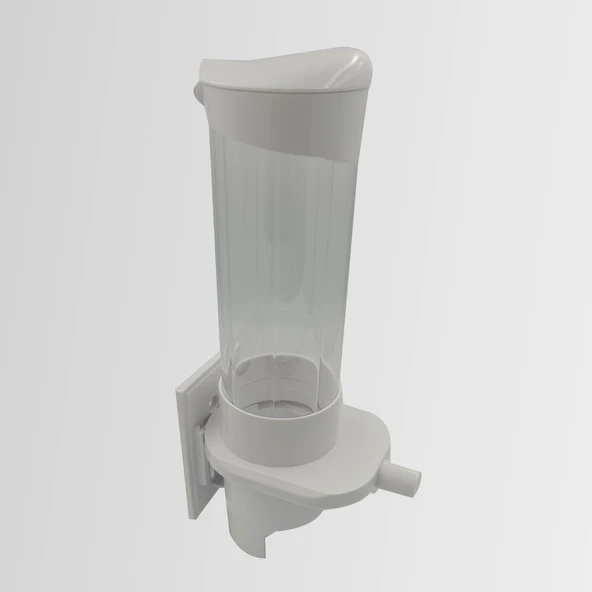 Karton Bardaklara Uyumlu Sebil Bardaklık Dispenser Butonlu ürün görseli 1