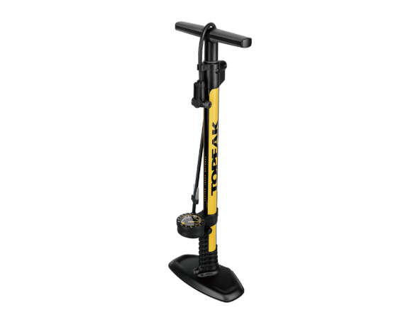 Topeak JoeBlow Sport 2 Stage Ayaklı Bisiklet Pompası TJB-S2STG Siyah Sarı ürün görseli 1