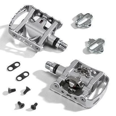 Shimano PD-M324 Çift Taraflı Bisiklet Spd Pedal Gümüş EPDM324 ürün görseli 1