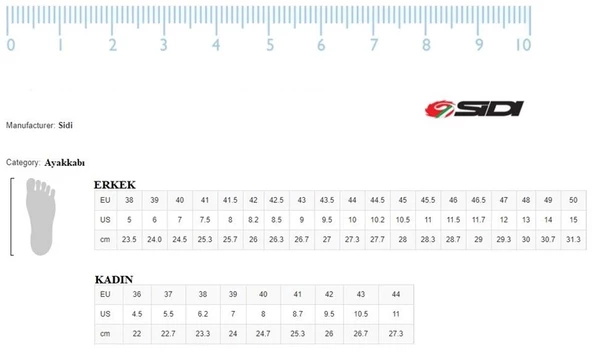 Sidi Eagle 10 Mega Spd Dağ Bisikleti Ayakkabısı - Resim 3