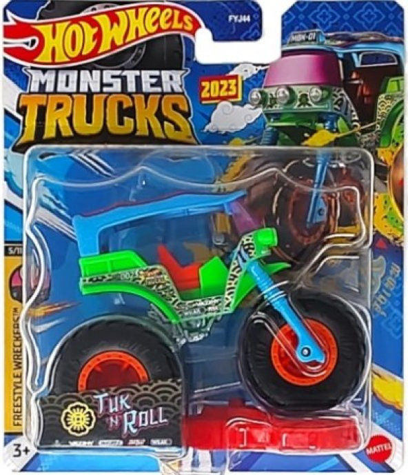 Hot Wheels HKM38 Monster Trucks Tuk N Roll-HKM38 ürün görseli 1