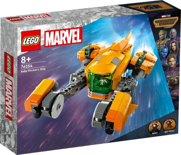 LEGO Super Heroes 76254 Baby Rocket's Ship ürün görseli 1
