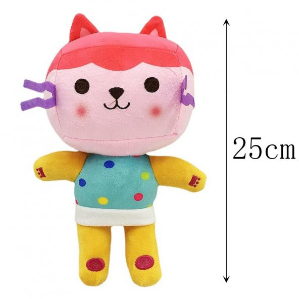 Gabbys Dollhouse Baby Box Cat İthal Oyuncak Peluş 25 CM ürün görseli 1