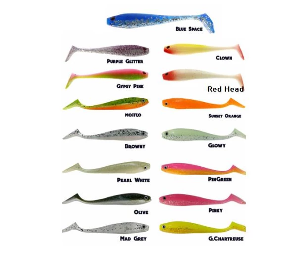 Fujin Duck Tail 9cm Silikon Balık ürün görseli 1