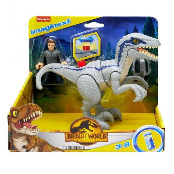 Imaginext Jurassic World Breakout Blue GVV65 HKG15 Lisanslı Ürün ürün görseli 1